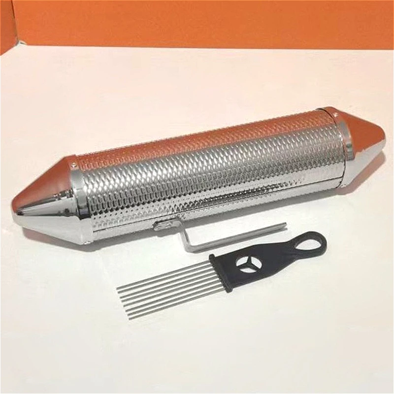 Metal Guiro Healing Relaxation Orff Guiro Scraper Kids Early Education Guiros Latin Merengue Percussion Accompaniment Scraper
