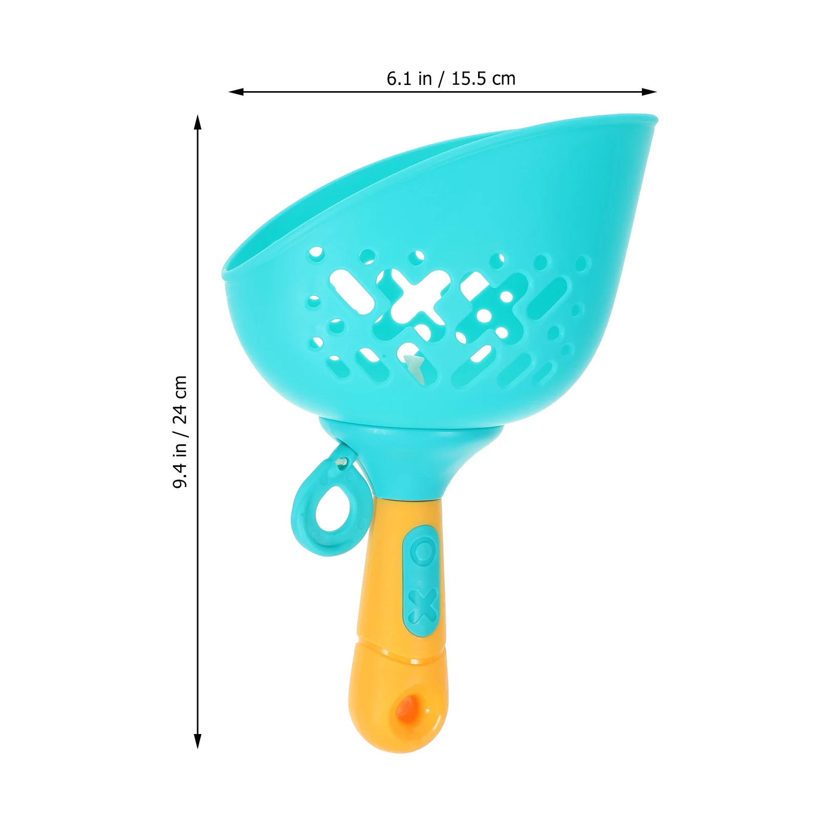 

Sky-blue Plastic Flying Saucer Toy for Kids Outdoor Exercise Child flying disc launcher party yard Sports props flying