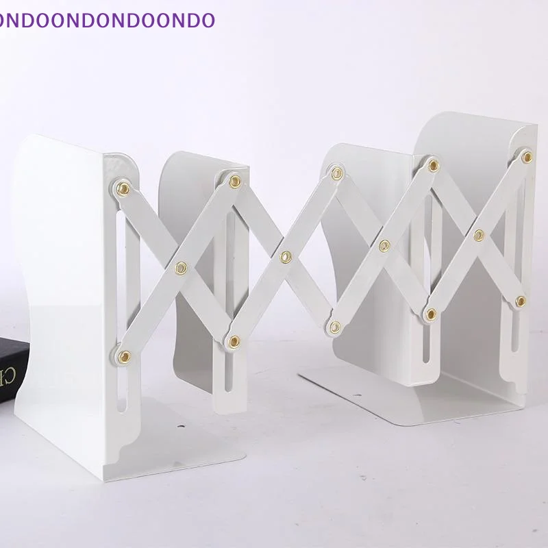 Large Capacity Metal Retractable Book Stand Simple Book Clip Book Baffle High Aesthetic Value Easy Storage For High Desk