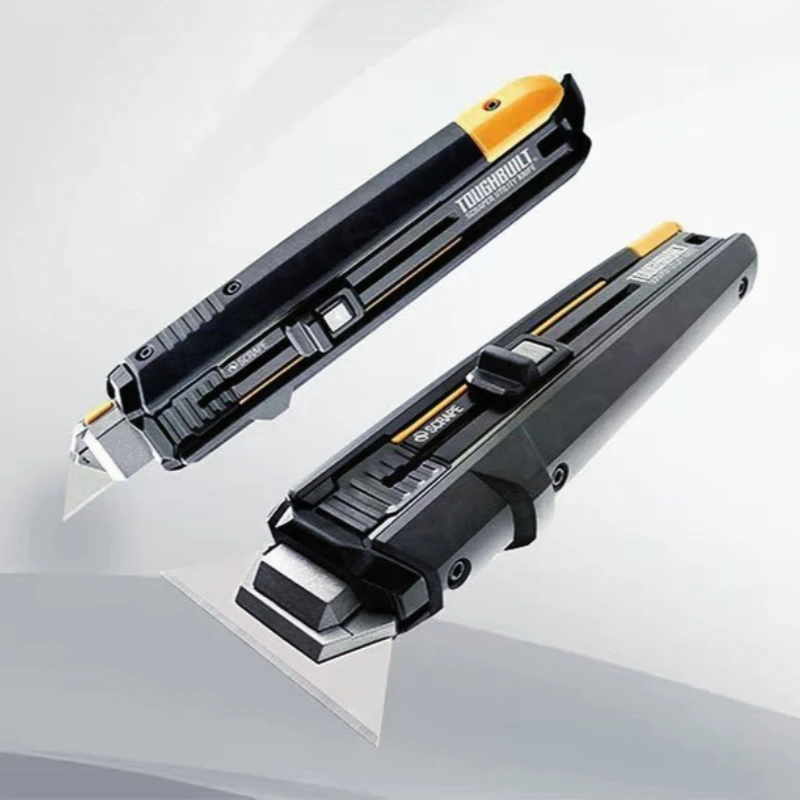 

Новый скребок ToughBuild для удаления деформаций, художественный нож, инструмент для удаления деформаций с обоев, металлический, для сильных деформаций, двойного назначения, режущий инструмент