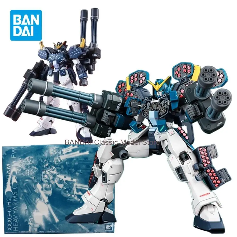 

Bandai PB Limited Gundam Model Kit MG 1/100 Gundam Heavyarms Custon EW Action Figures Toys For Boys Gifts for Children