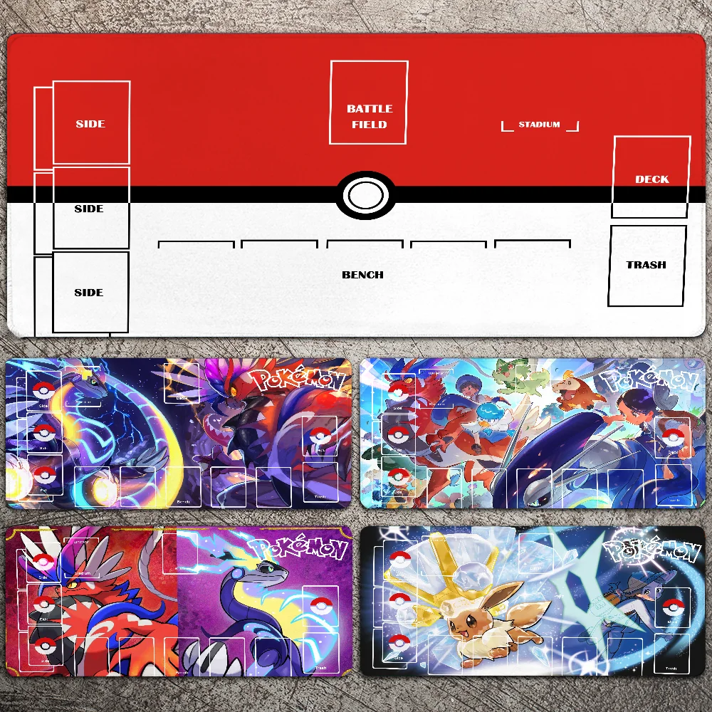 

Hot Anime P-Pokemon Mousepad Large Gaming Mouse Pad LockEdge Thickened Computer Keyboard Table Desk Mat