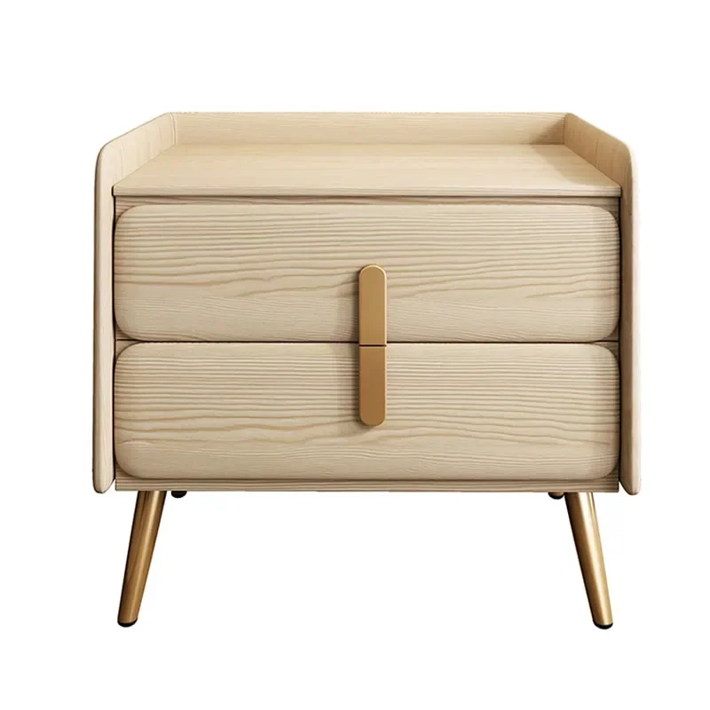 Bedroom Storage Bed Desk Table Auxiliary Bookcase Drawer Comfortable Drawers Floating Nightstand Bedside Narrow Nordic Furniture image 5