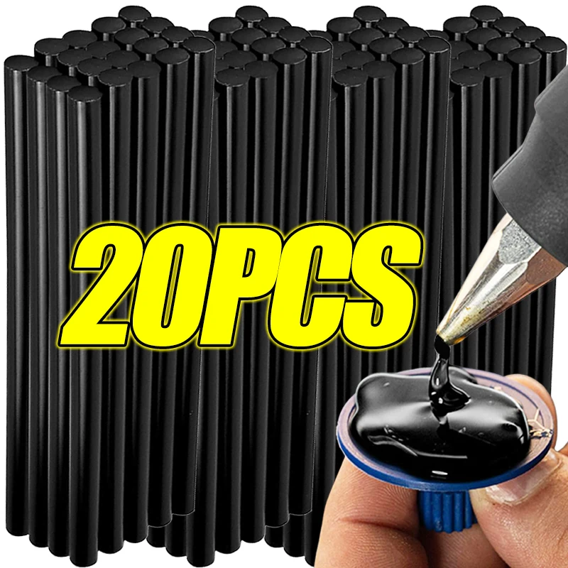 

Black Hot Melt Glue Sticks For Car Body Dent Paintless Strong Adhesive Glue Stick DIY Craft Decoration Repair Strips Kits Tools