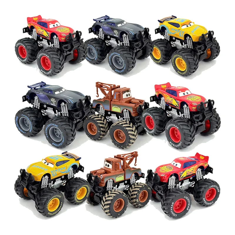 Inertial Assistance Pixar Cars 3 Lightning McQueen Hudson Hornet Metal Die Casting Model Car Racing Birthday Christmas Gifts Toy