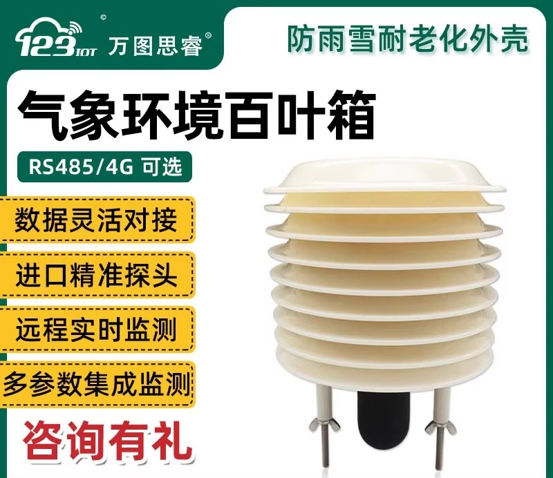 

Small louver Temperature and humidity Atmospheric pressure Light noise Dust carbon dioxide Hydrogen PM2.5pm10 louver box E10