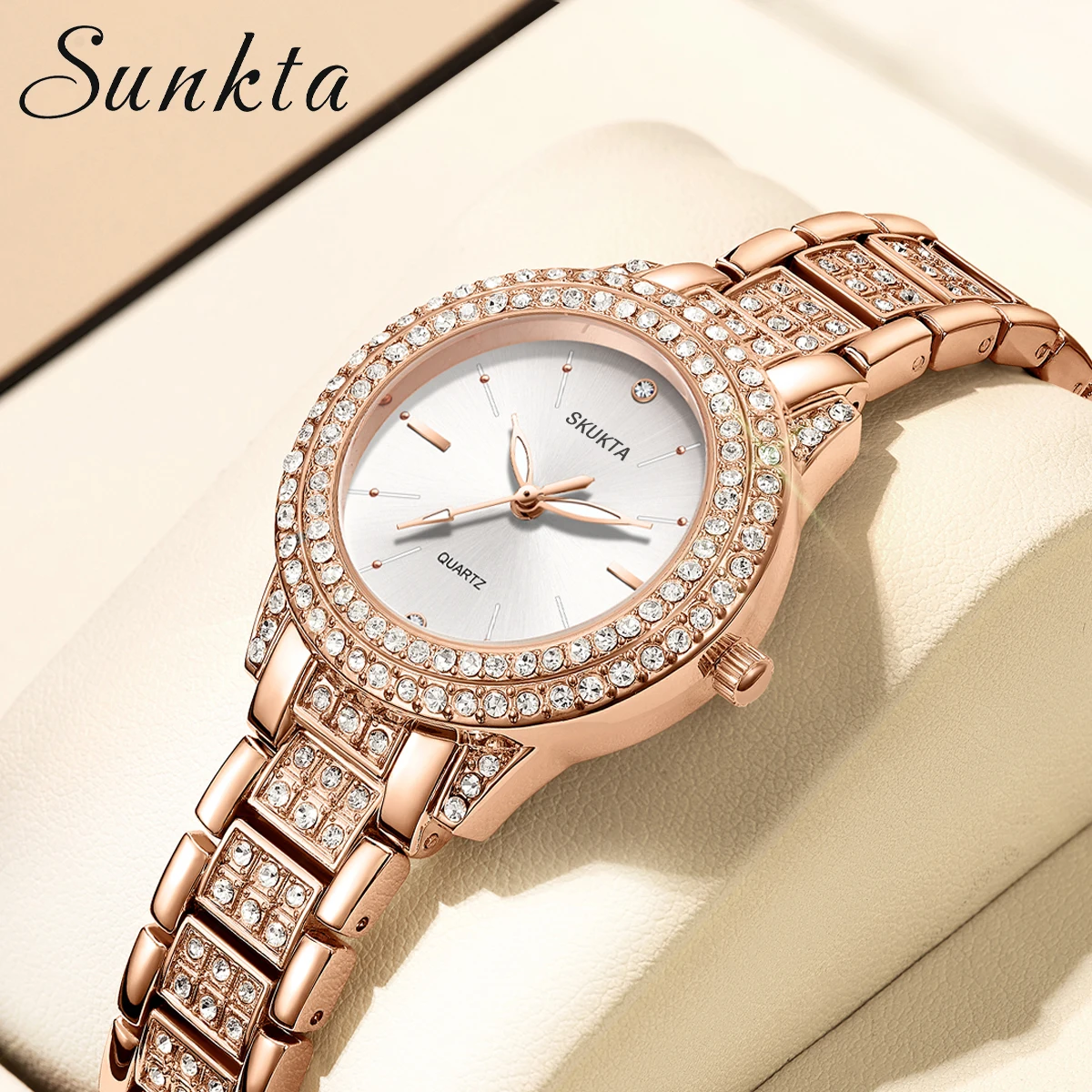 Sunkta Women Watch Women\'s Bracelet Watch Fashion Sport Waterproof Quartz Watches For Women Reloj Mujer