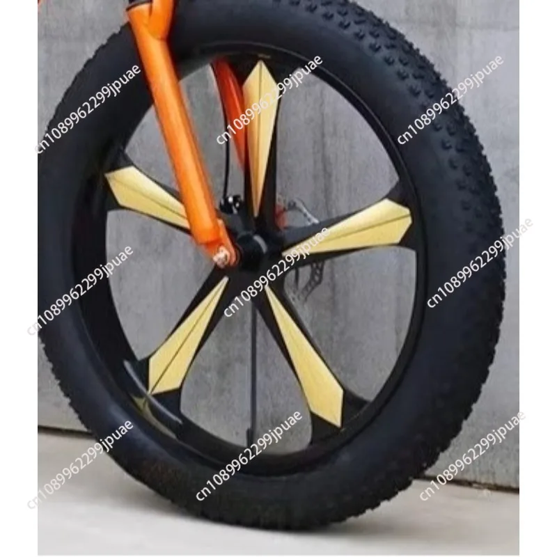 Mountain Bike Outdoor Riding Variable Speed Off-Road Beach Snow, Shock Absorption, Adult Ultra-Wide 4.0 Fat Tire