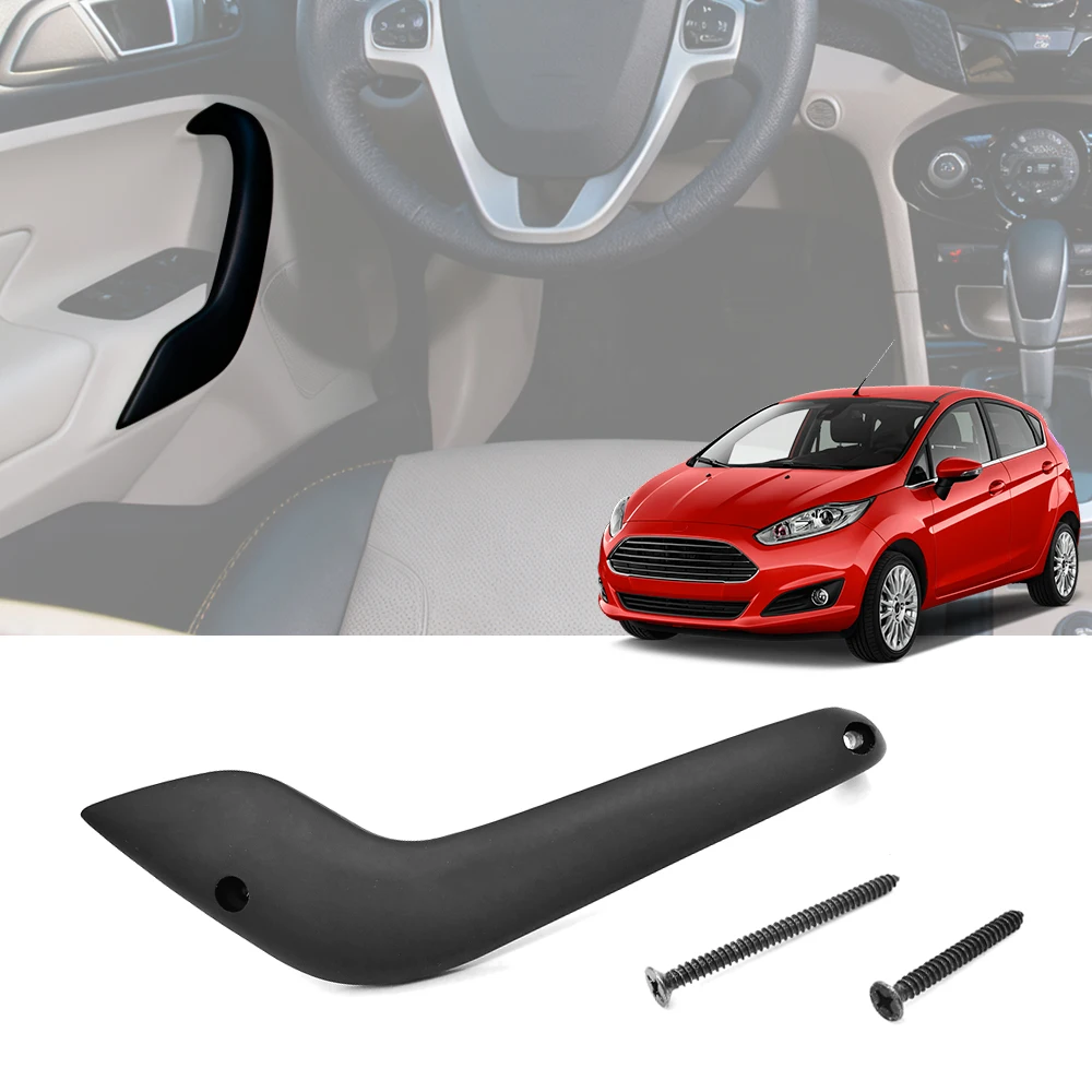 

For Ford Fiesta 2011-2020 ABS Auto/Manual Power Window Driver Interior Door Pull Handle Trim Panel Car Accessories