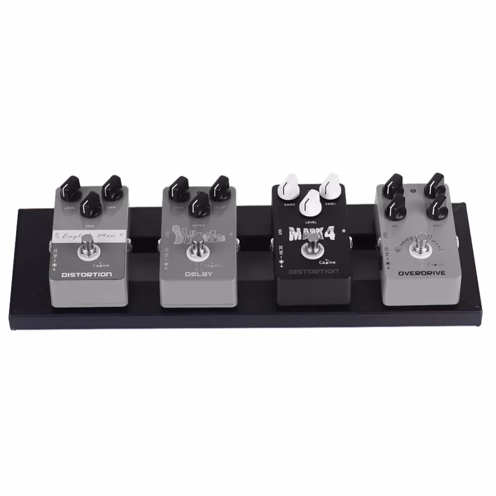 Guitar effect pedal board 3 types Available Guitar Pedalboard With Magic Tape Musical Instrument Accessory