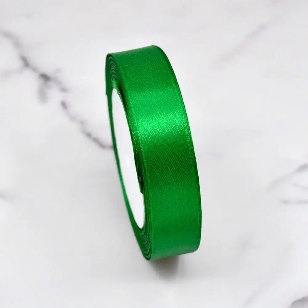 Polyester Satin Ribbon Roll For Gift Box Wrapping Wedding Ceremony Decoration Crafting Hair Sewing Materials