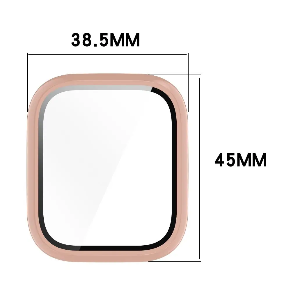 Protective Case For Amazfit Active Full Cover Screen Protector Tempered Glass Film Bumper Shell