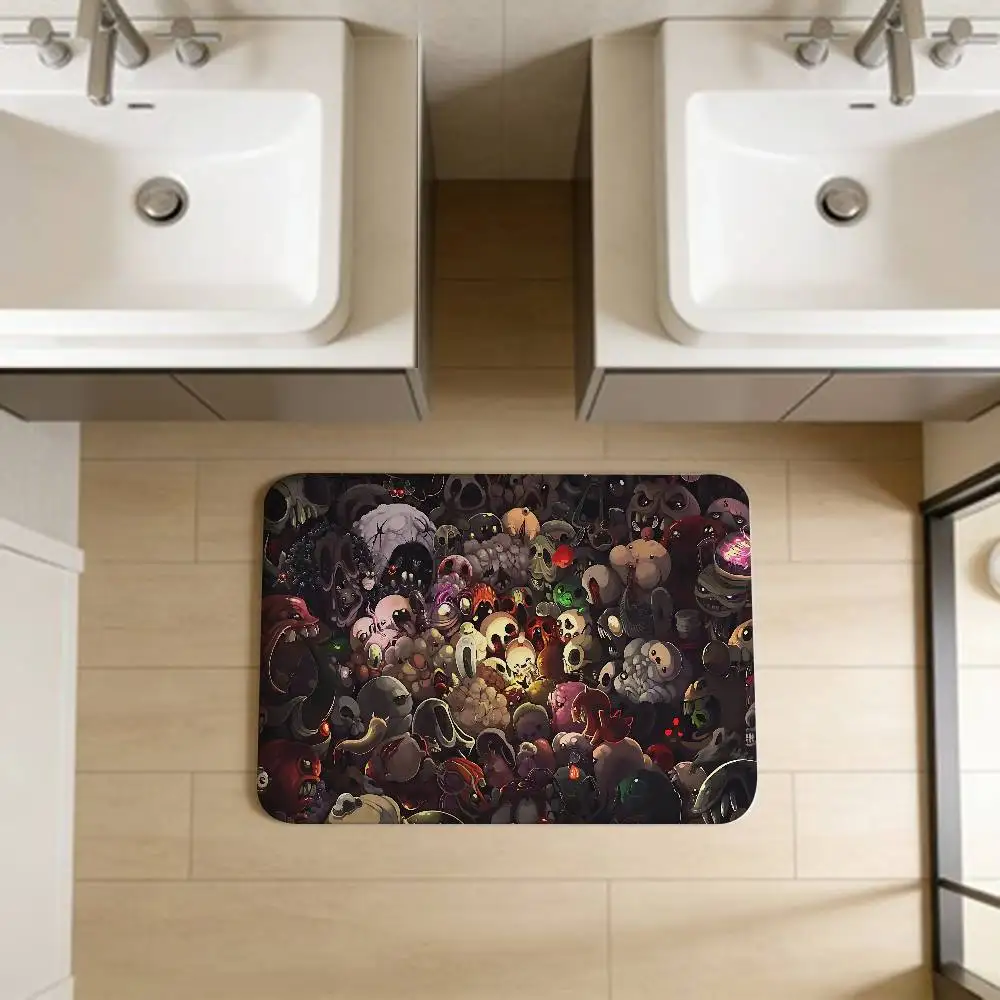 Game The Binding Of Isaac Entrance Door Mat Washable Non-Slip Living Room Sofa Chairs Area Mat Kitchen Welcome Doormat