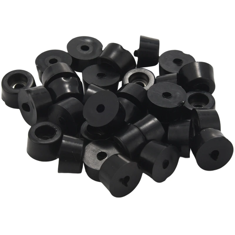 Home Furniture Black Rubber Feet 13 Mm X 7 Mm 300 PCS