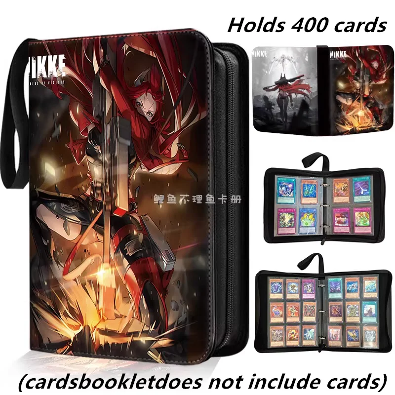 NIKKEThe Goddess of Victory 400pcs/900pcs Album Book Folder 4/9 Card Slots  Collections Zipper Cards Binder Holder Holiday Gifts - AliExpress 26