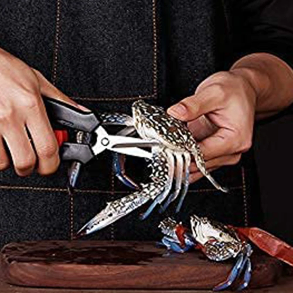 CMHI-Crab Tools For Eating,Lobster And Crab Tool Set,Lobster Crackers Shellfish Seafood Tool,Nut Cracker And Seafood Scissors