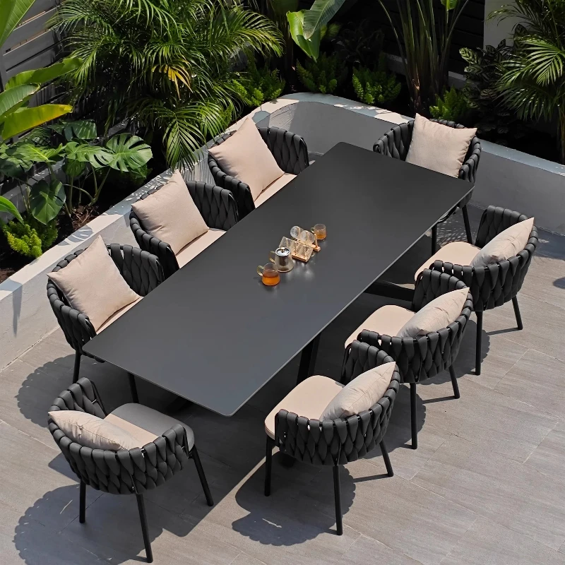 

courtyards, outdoor gardens, slate tables, open-air sun, Taipei Ou creative leisure homestays, outdoor furniture