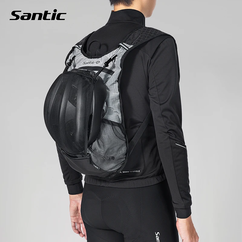 Santic Sports Backpack Mountain Bike Backpack Outdoor Backpack Lightweight and Casual Cycling Equipment