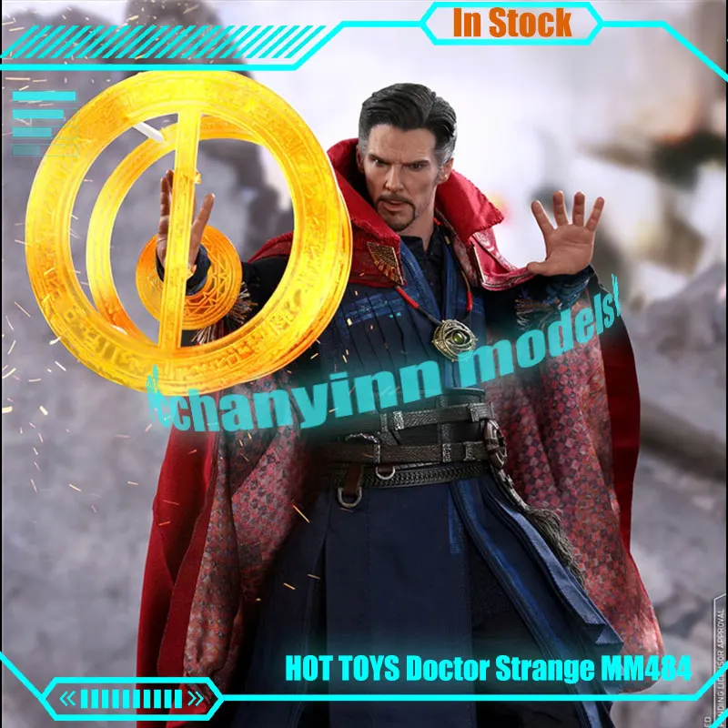 

Original Hot Toys 1/6 Doctor Strange Actin Figure The Avengers Dr. Strange Figurine Ht Mms484 Bc Doctor Strange Collection Toys