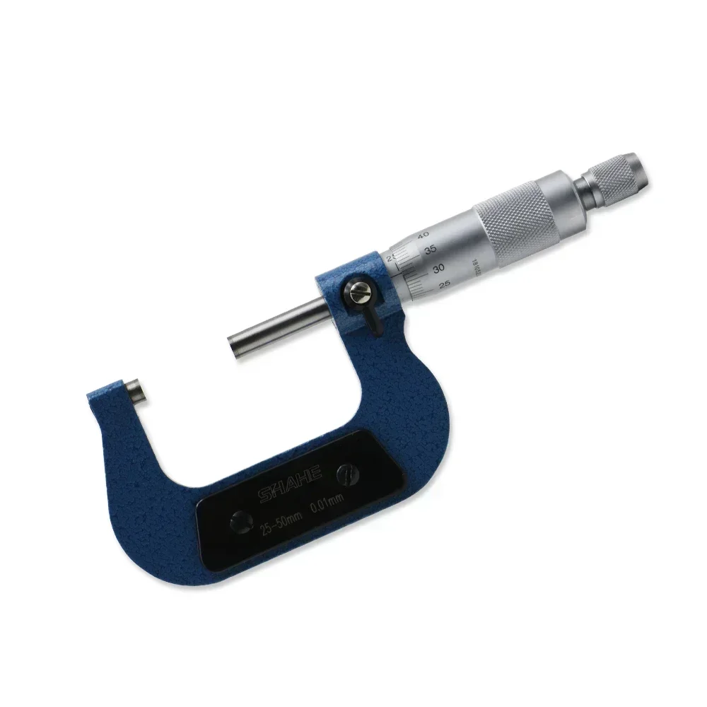 Shahe Micrometer 25-50mm 0.01mm Outside Micrometer Precision Tool 5201-50