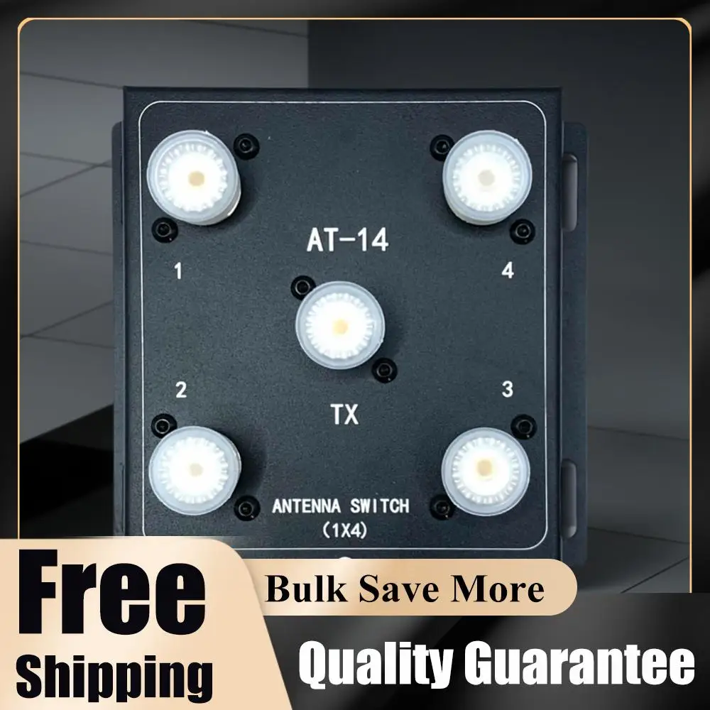 

4-канальный коаксиальный переключатель антенн, 1.8-60 МГц, для радиостанций