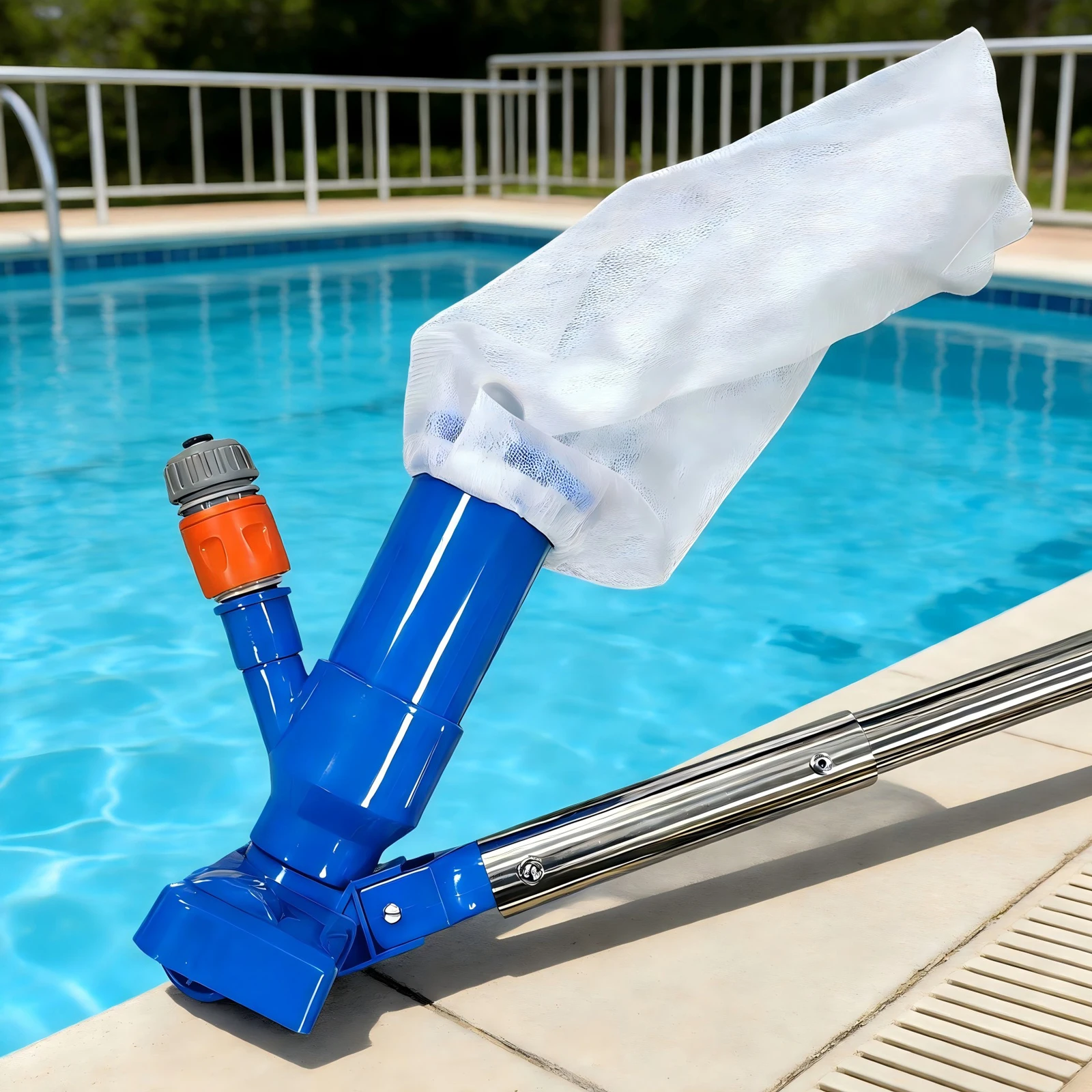 cleaning-tool-with-telescopic-aluminum-pole-manual-pool-vacuum-brush-with-garden-hose-connector-filter-bag-for-above-ground-pool