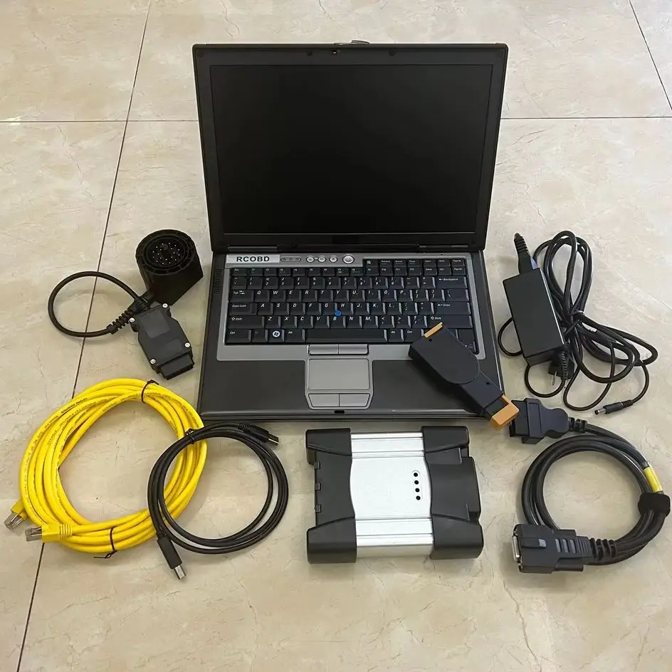 01.2023 D 4.39 Software 1TB hdd SSD in Laptop D630 No Battery Auto Diagnostic Tool for BMW ICOM NEXT Car Program