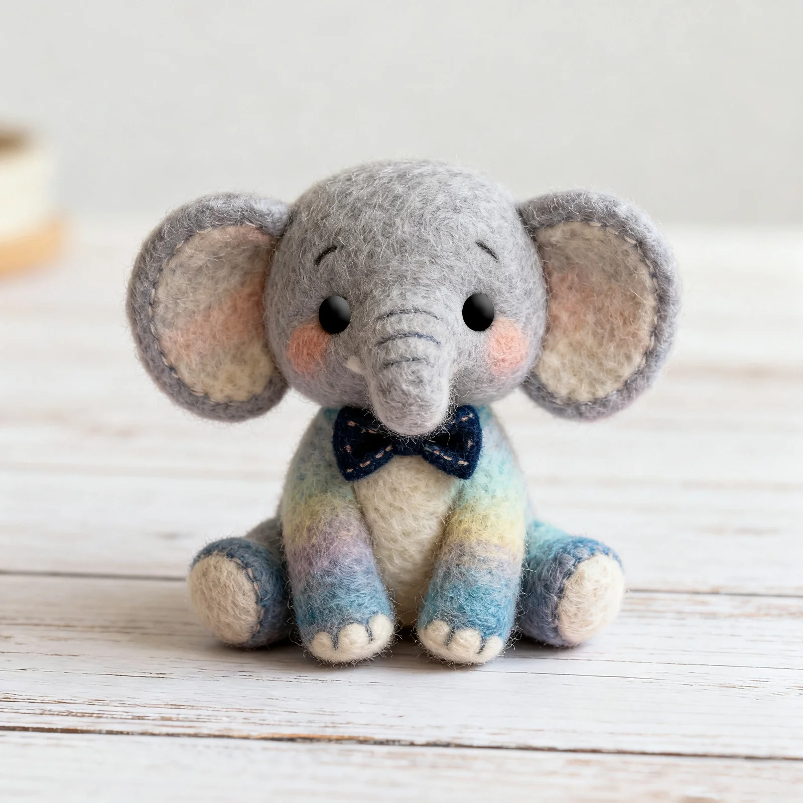 

100Pcs Glass Safety Eyes Black 5mm Round Needle Felting Eyes for Soft Animal Craft Eye Making Supplies DIY Crochet