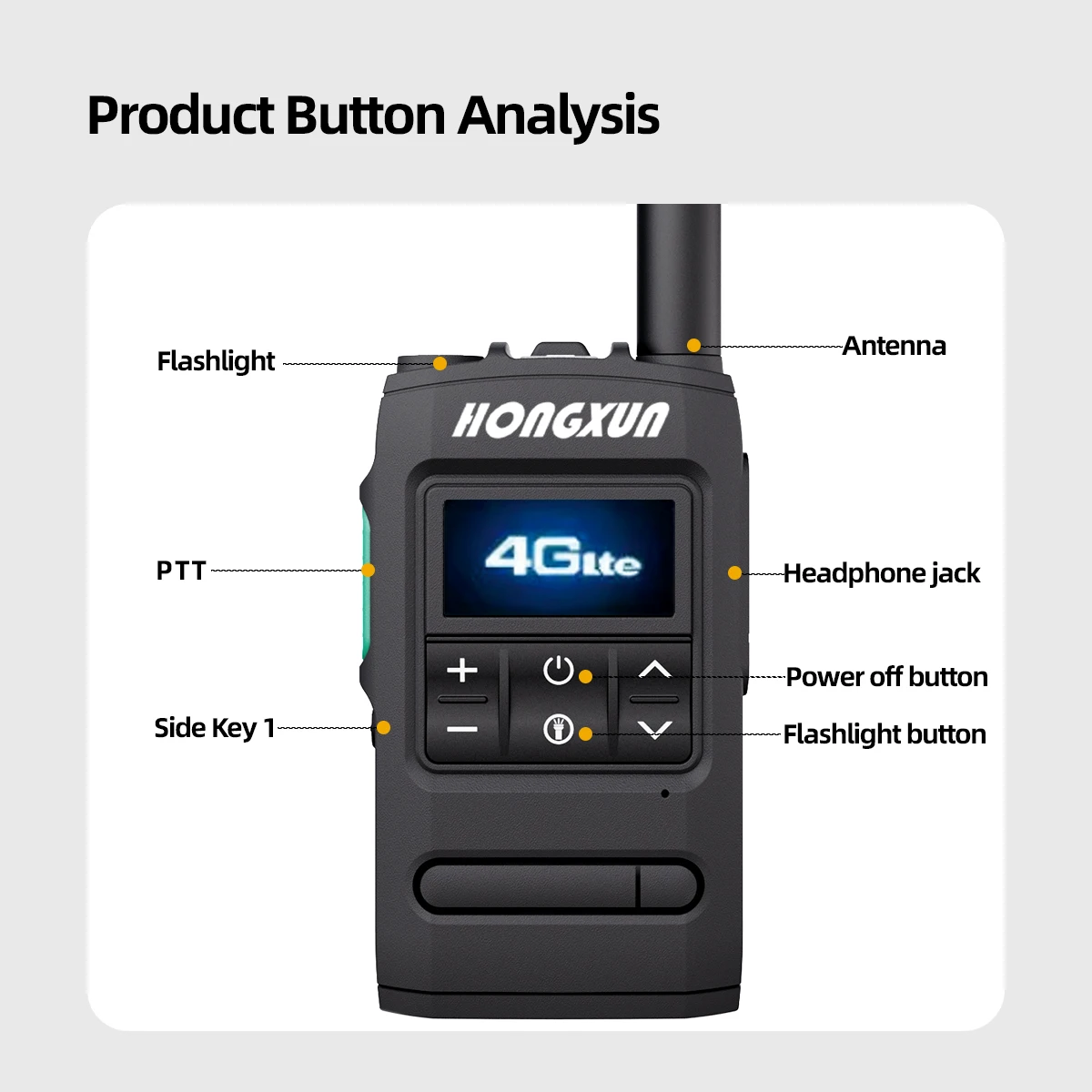 HX-ST7500 미니 3W 무전기 400-520MHz 원키 주파수 매칭 대용량 배터리 최고의 가성비
