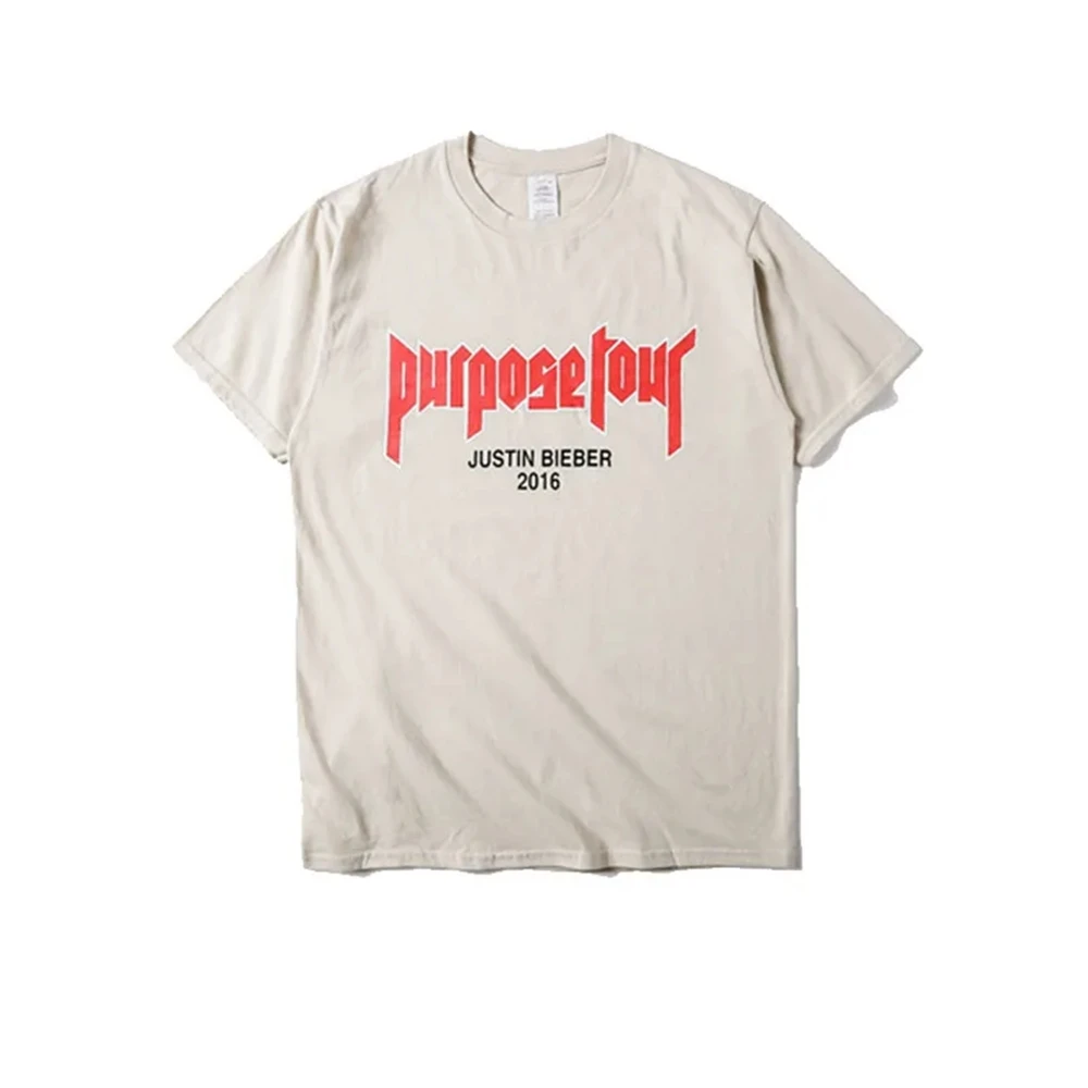 Justin Bieber Purpose Tour T Shirt Men Women Hip Hop Skateboard Streetwear My Mama Don\'t Like You Oversized Tee Y2k Tops 72476