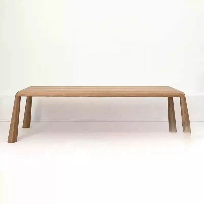 Klein appartement huishoudelijk licht luxe eenvoudige stille wind eettafel designer eettafel eetkamerstoel