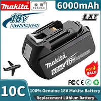 NEW 18V 6.0Ah Makita BL1860 BL1850B BL1850 BL1840 BL1830 Screwdriver Battery & Charger 18v Replacement Power Tool Batteries