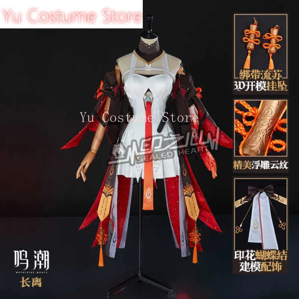 

Yu Costume Wuthering Waves Chang Li WOMEN Cosplay Costume Cos Game Anime Party Uniform Hallowen Play Role Clothes