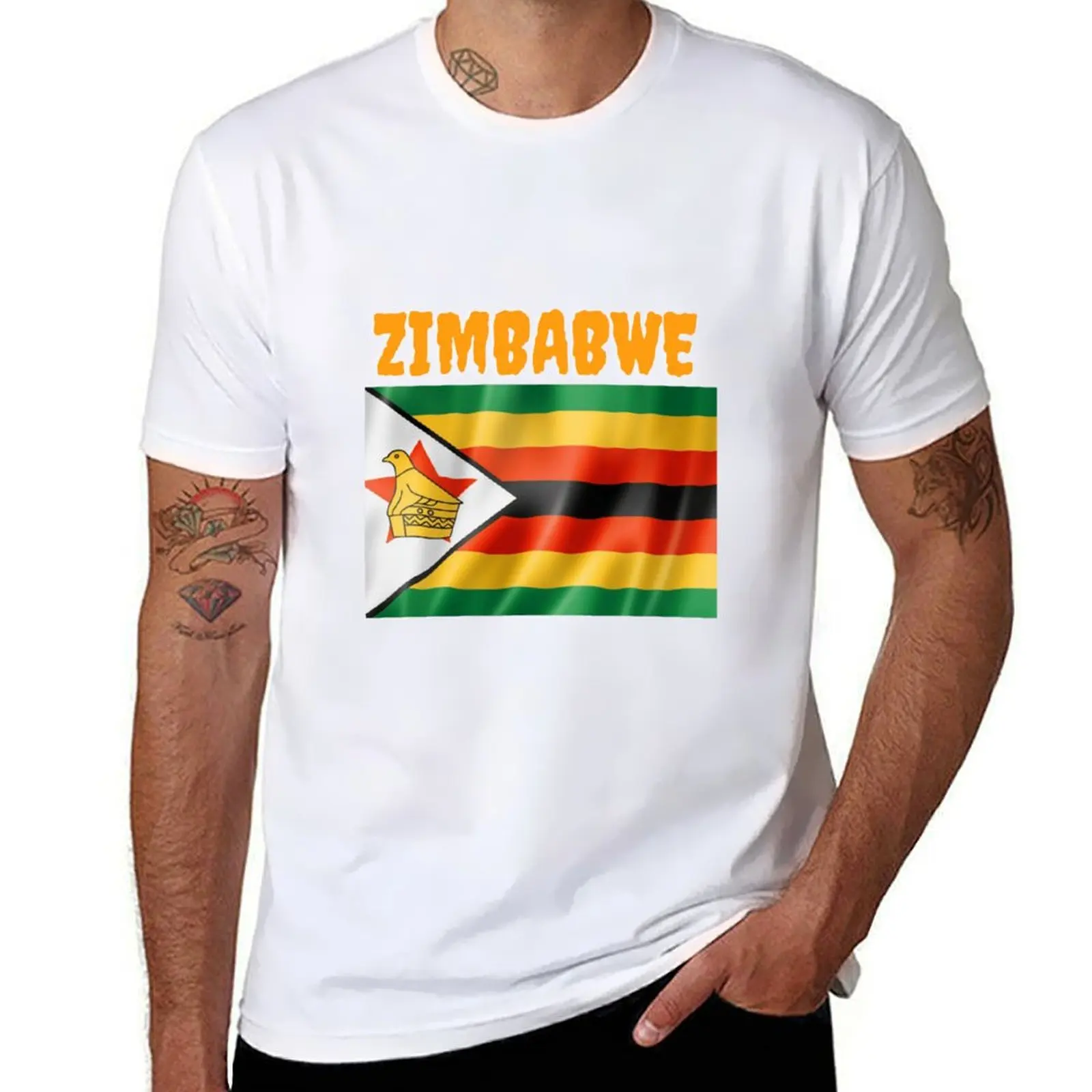 

Zimbabwe Cricket T-Shirt g man t shirts for men anime t shirts oversize T-Shirt