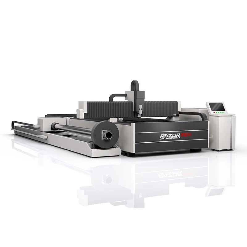 Raycus IPG Laser Source Fiber Lazer Cutter Rotary Optional Fiber Laser Cutting Machines for Small Businesses