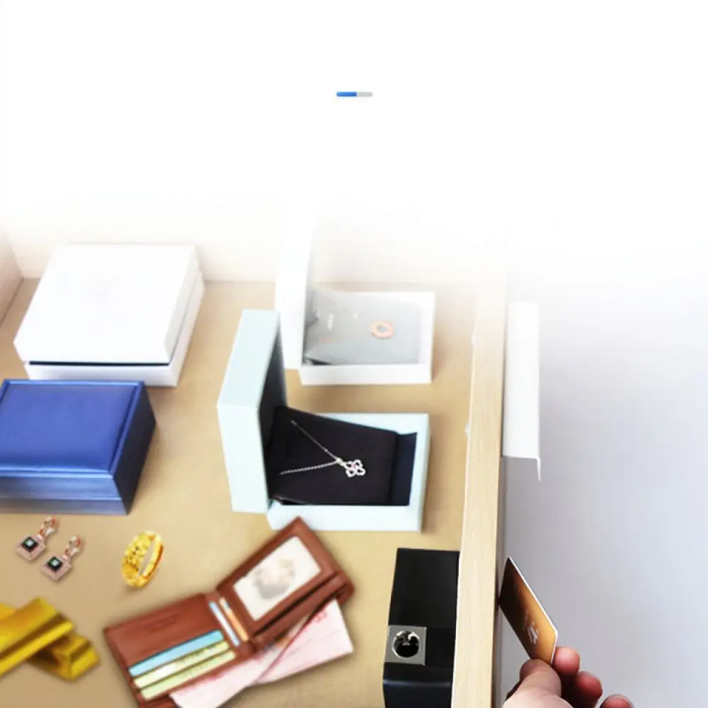 Smart RFID Cabinet Latch Invisible Electronic Drawer Lock Keyless Access Security Sensor For Office Wooden Home Furniture