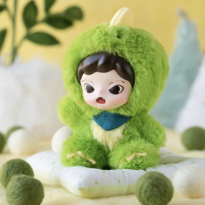 Genuine Zorra Fluffy Cabin Series Vinyl Dolls Blind Box Toys Cute Backpack Pendants Model Cartoon Decor Adult Kids Surprise Gift