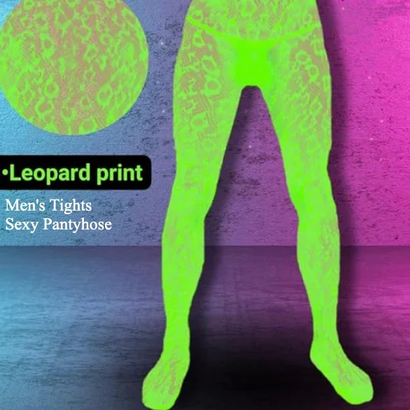 

hombres Calcetines мужские колготки леопардовые сетчатые носки сексуальные колготки мужское нижнее белье порно мужские трусики с высокой талией дропшиппинг