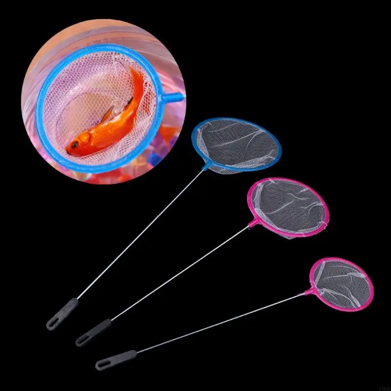 L93C Aquarium Fishing Net 3 Inch 4 Inch 4.5 inci Diameter Fine Mesh Small Catching Net