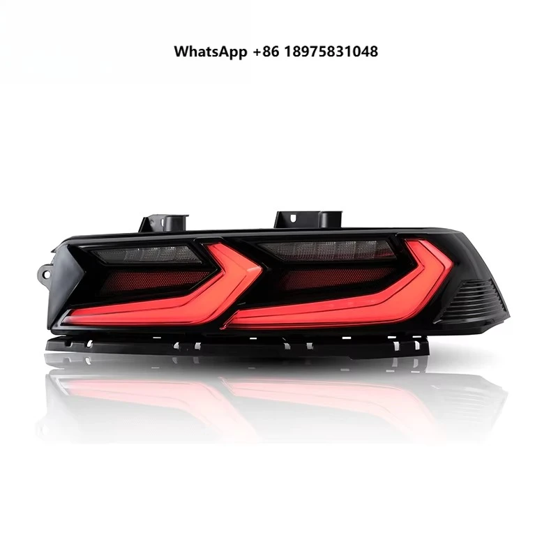 VLAND LED Taillights Assembly Rear Tail Lights 5th Gen Corvette C8 Style Lamp 2014 2015 for Chevrolet Camaro