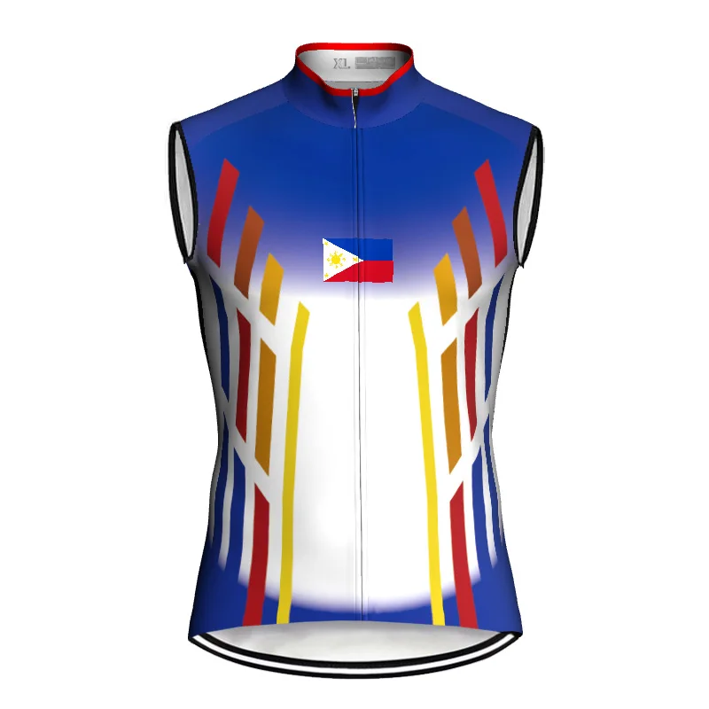 

Philippine Vest Bike Jersey Pro Cycling Ciclismo Sleeves Bicycle Undershirt Motocros Downhill Summer Top Sport Quality Clothes