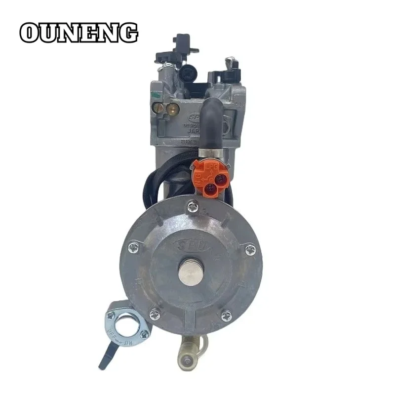 Upgraded dual fuel carburetor 5-8KW generator LPG/NG Honda GX390, high-quality energy-saving and stable 188F 190F