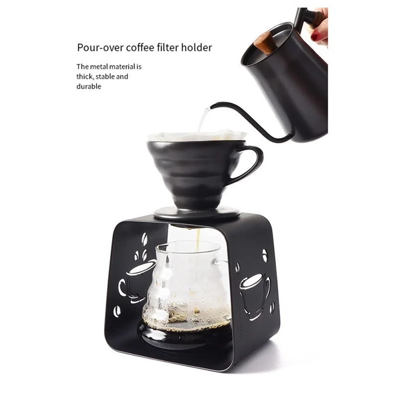 

RMWIN-Coffee Dripper Stand Coffee Extraction Drip Station Coffee Extraction Drip Station Portable Coffee Making Accessories