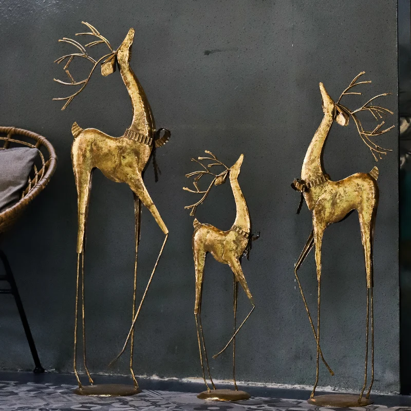 نافذة متجر لبيع ملابس الغزلان الفاخرة الخفيفة الأمريكية لغرفة المعيشة بجوار زينة المدخل #3