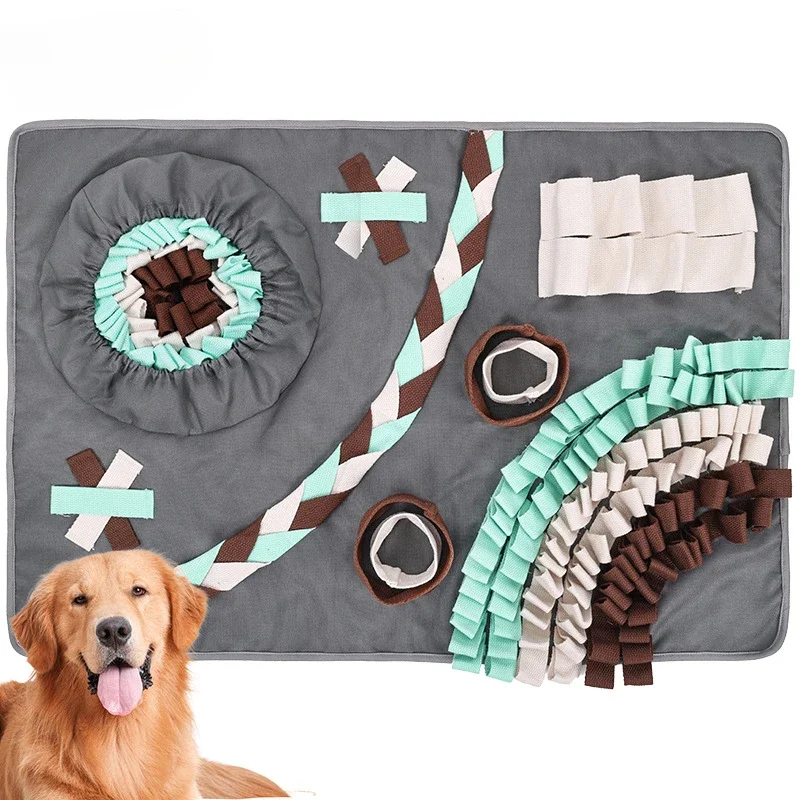 New Pet Dog Sniff Mat, Educational Fun, Deboredom Toys, Hidden Food Training, Sniff Pad, Pet Supplies