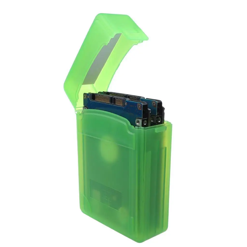 ABS Plastic 2.5inch HDD Enclosure Dustproof External HD Case for Laptop Disk Data Safe Storage Box