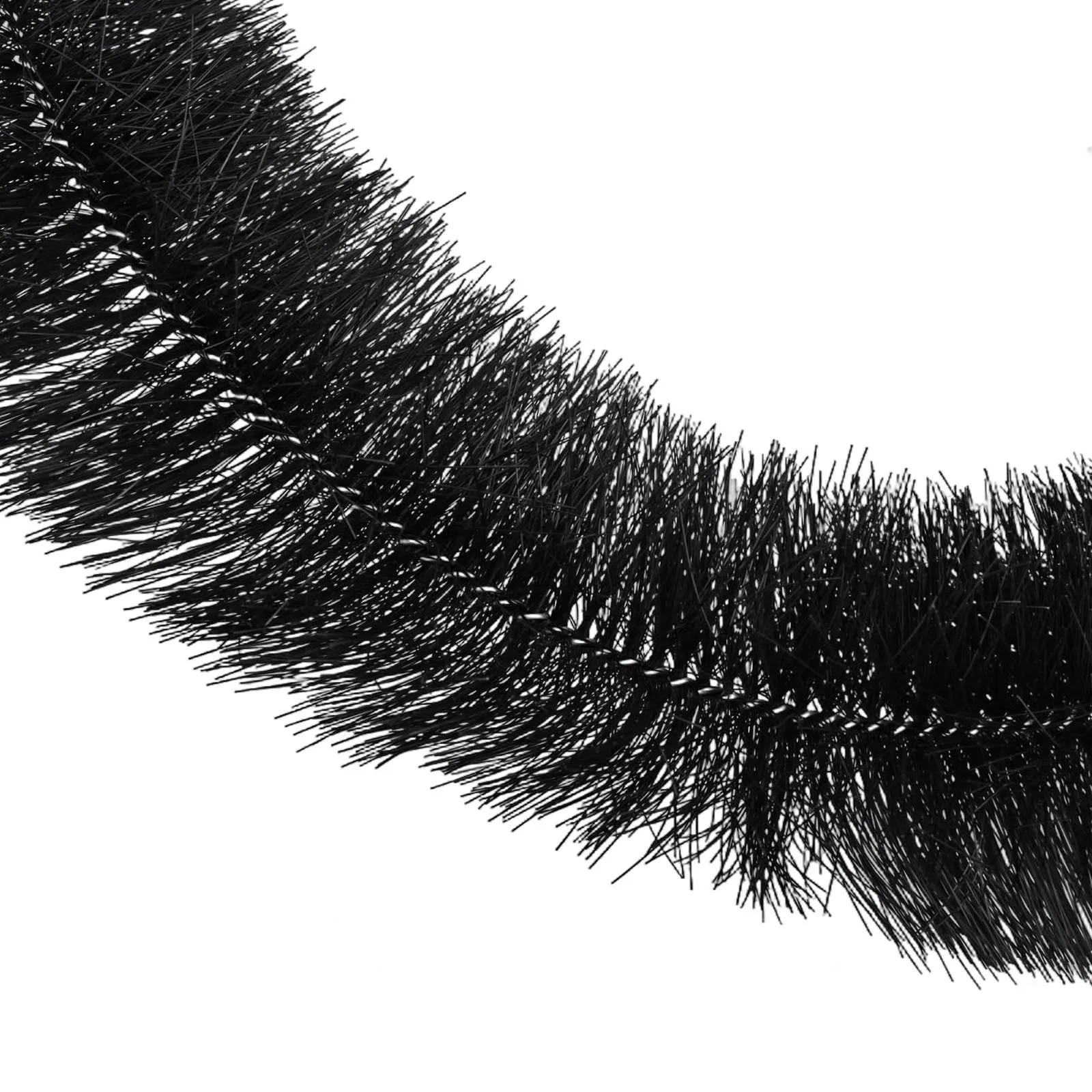 New Practical Gutter Guard Brush For Roof Downpipe 4 Meter Effective Filter Promotes Water Flow Protection Brush