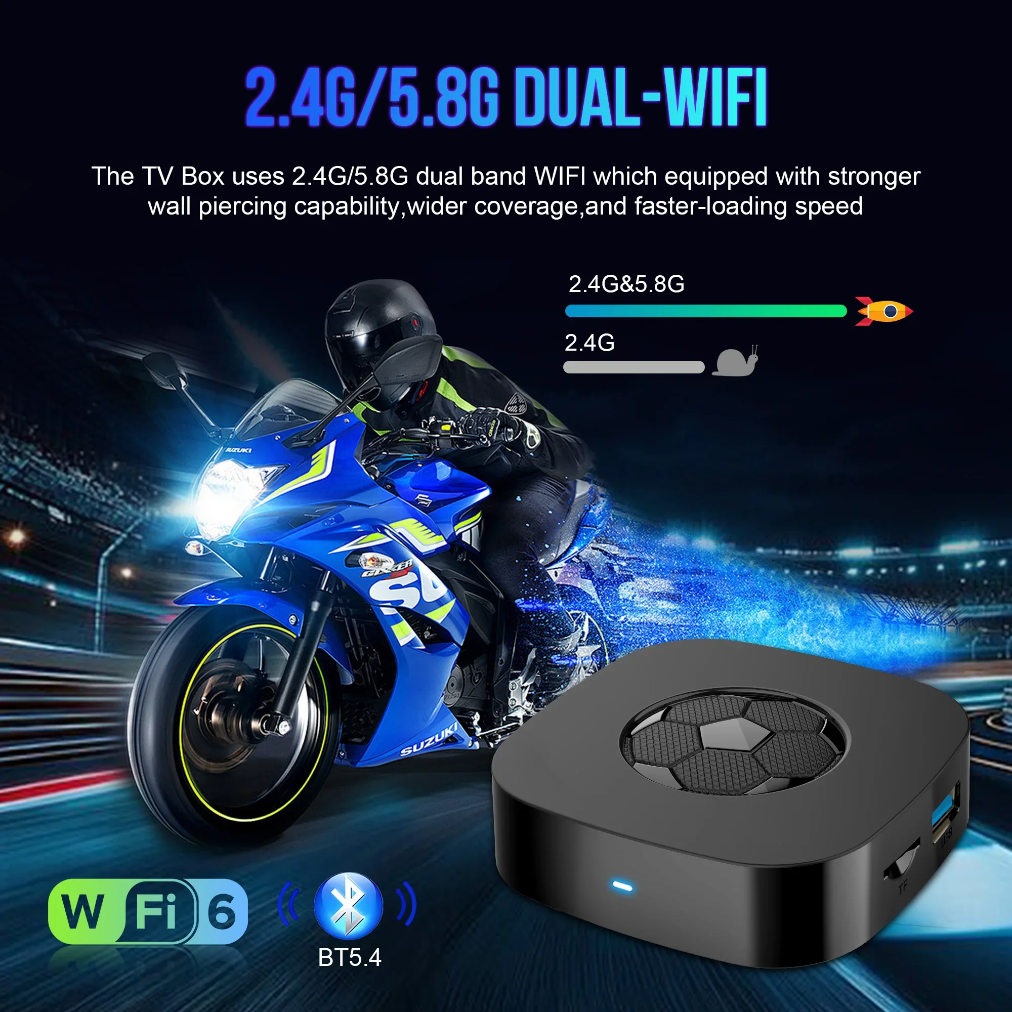New 8K Ultra HD Smart TV Box Support Wi-Fi 6 Android 16 Netflix and YouTube run smooth voice-control remote T1 Ultra TV Box Gift