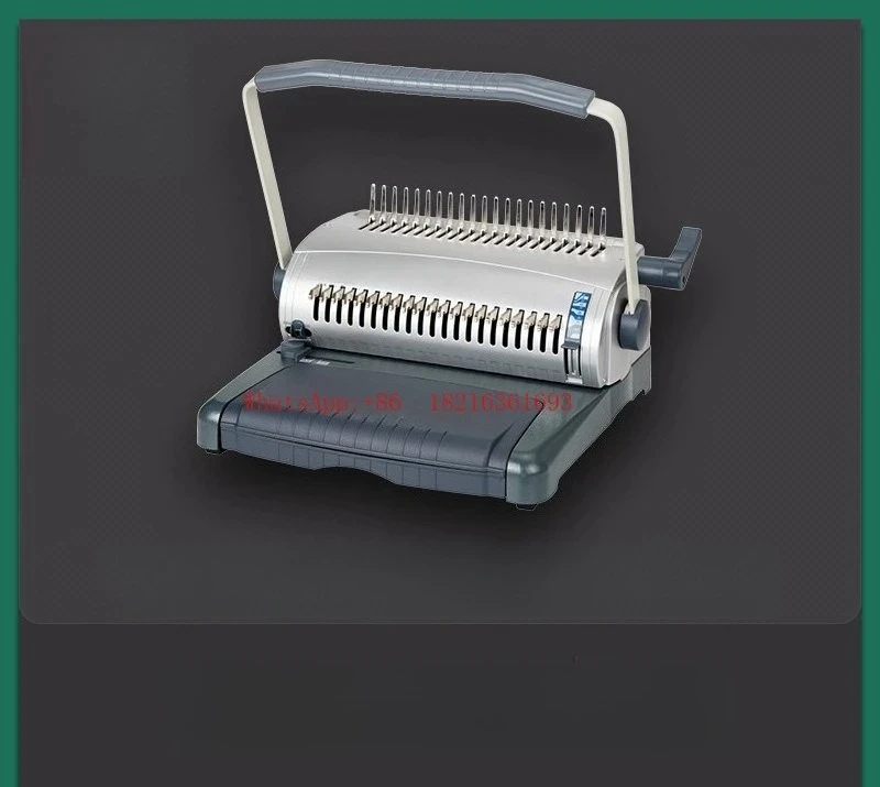 

S100 Comb Ring Clamp Binding Machine Document Contract Binding