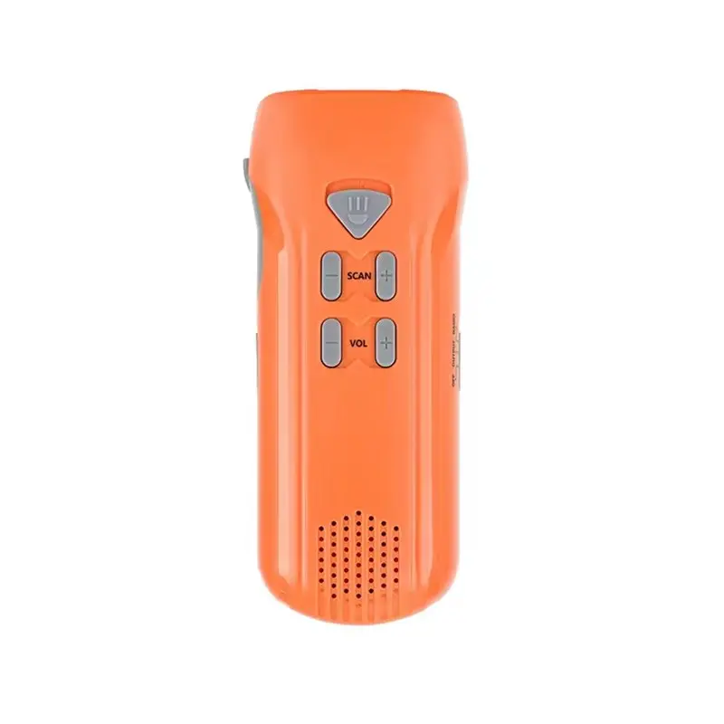 GTBL Multi-Function LED Flashlight Alarming Hand Crank Charging System Outdoor Lighting Radio For Outdoor Camping Equipment